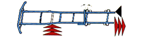 diagonale Verschiebung